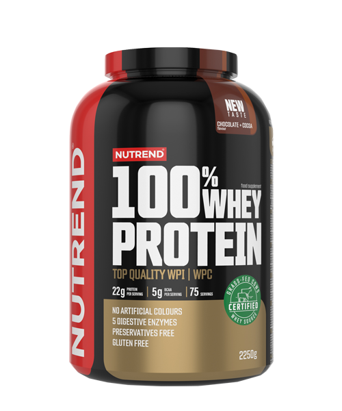 Nutrend 100% Whey Protein - суроватъчен протеин със сертификат